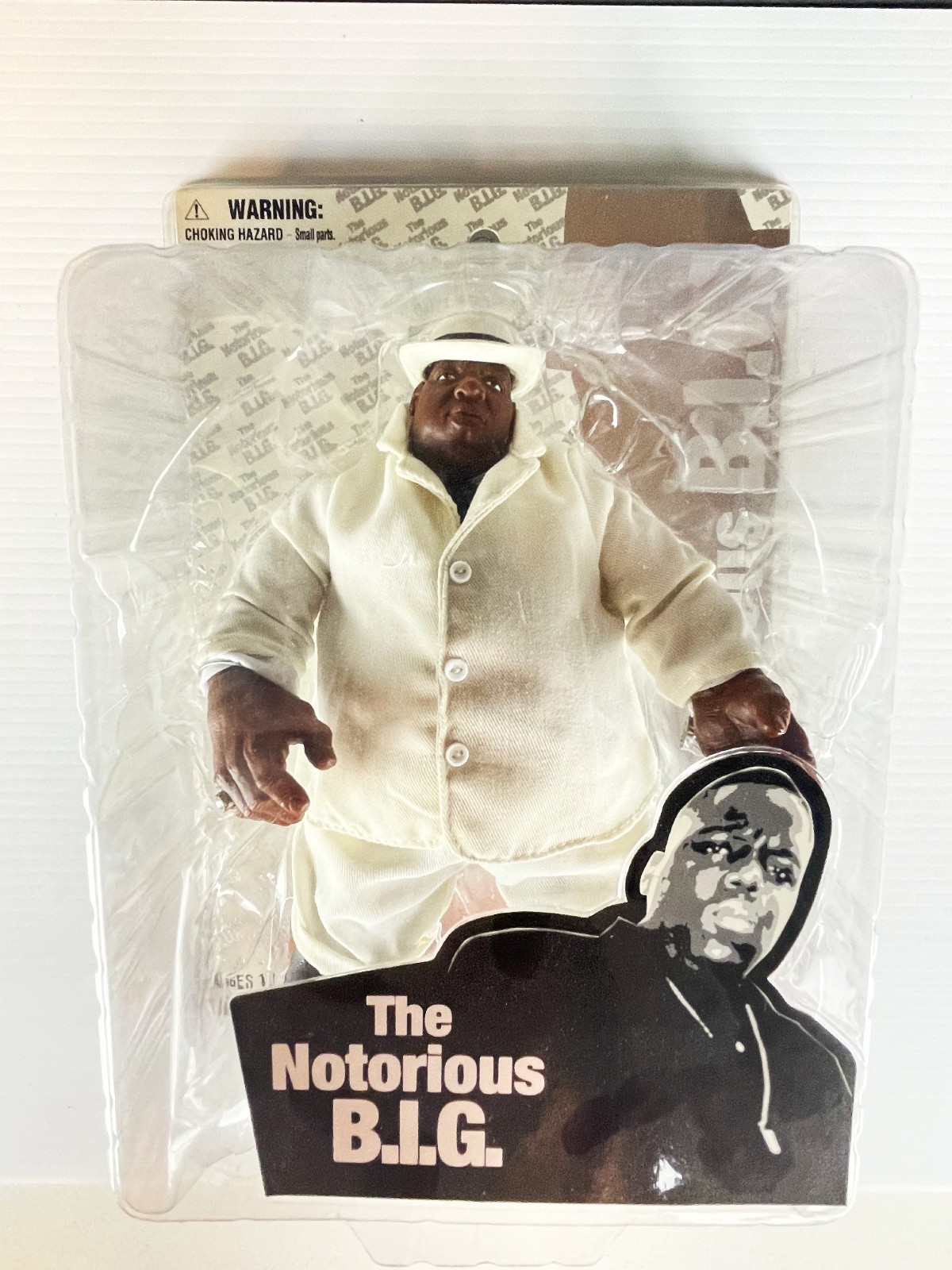 2006 Mezco The Notorious B.I.G. Biggie Smalls White Suite 9 2006 Mezco The Notorious B.I.G. Biggie Smalls White Suite 9