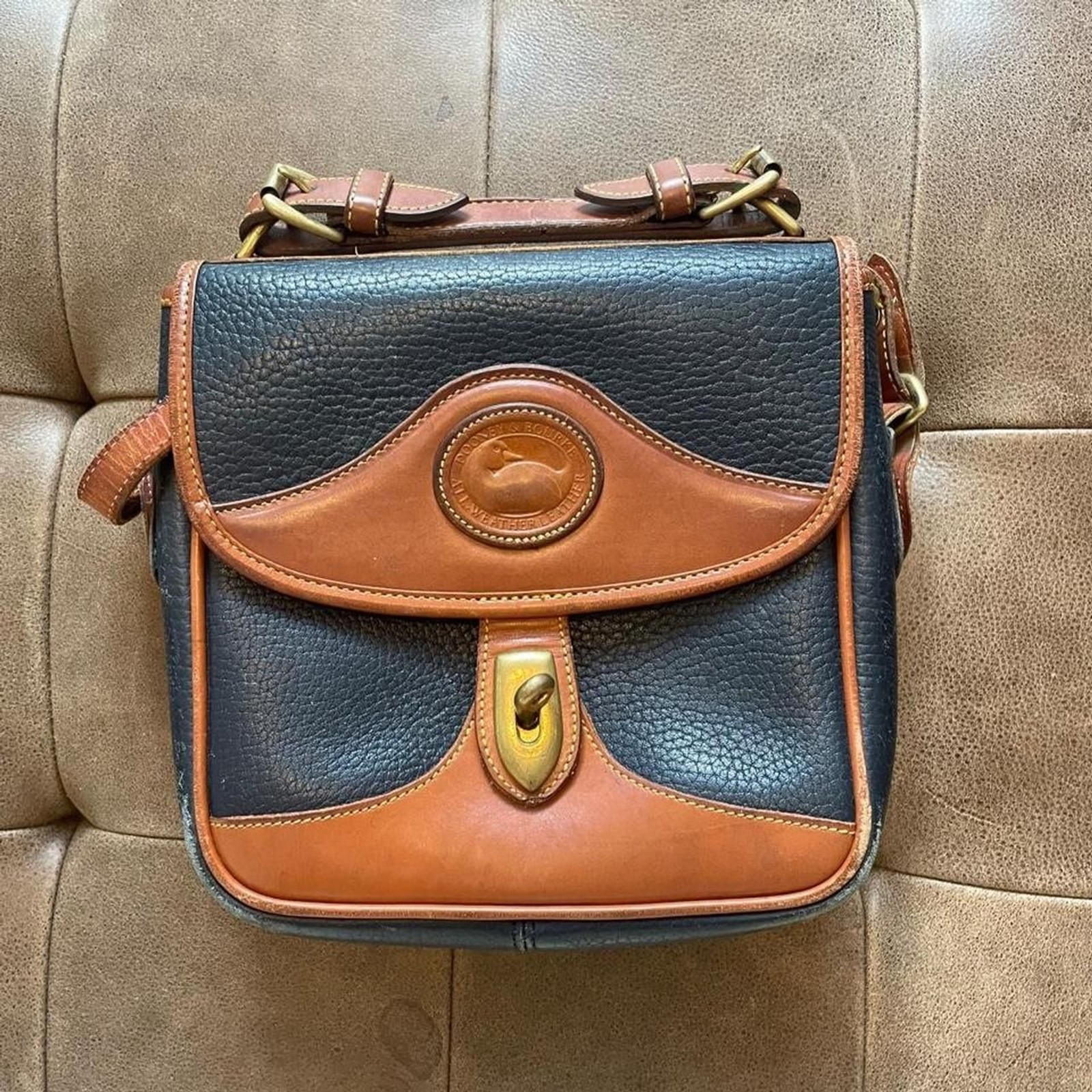 Dooney-bourke Women\'s Brown and Black Bag