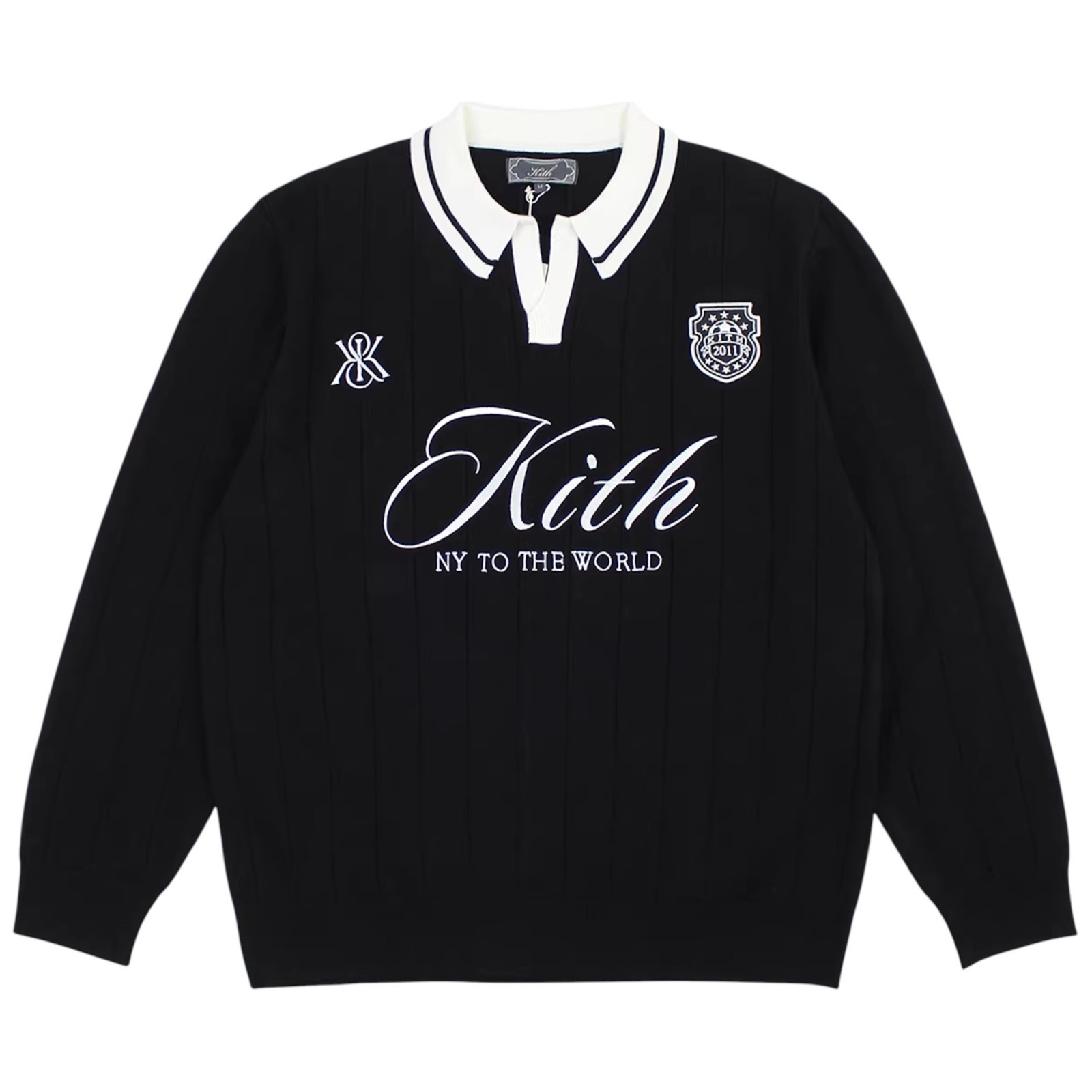 Kith Rugby Pullover Sweater Black