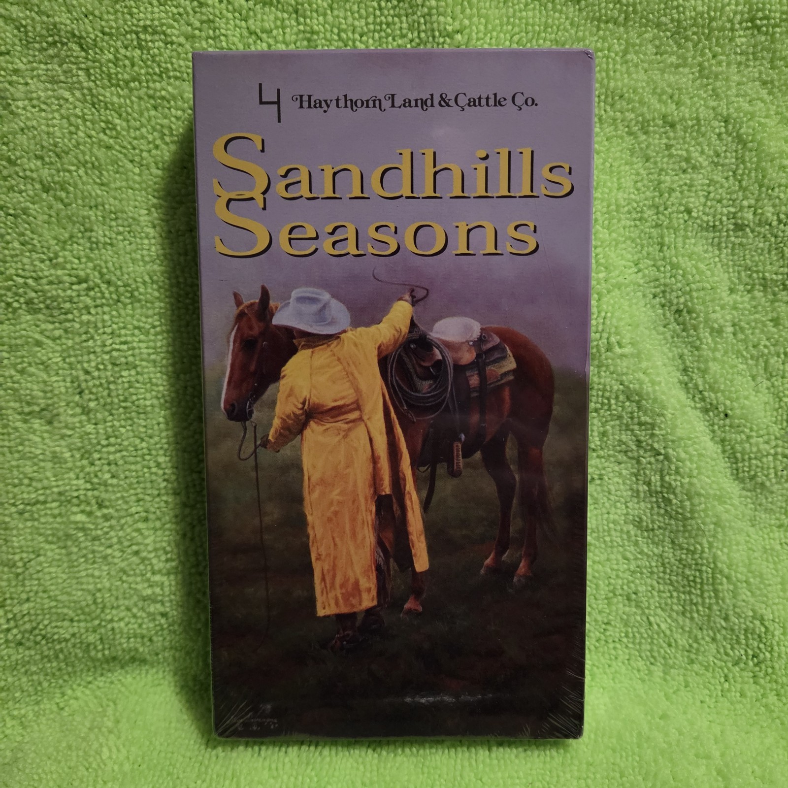 Sandhills Seasons Haythorn Land & Cattle Co. VHS Tape Horses Cowboys History HTF