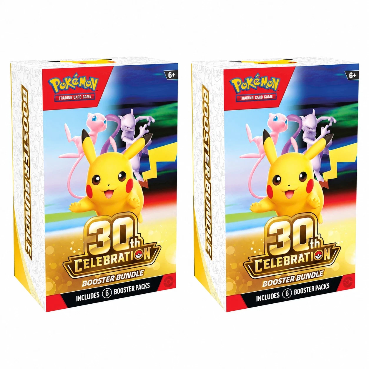 *PRESALE* -2x Pokémon TCG 30th Celebration Booster Bundles (2 Boxes) *PRESALE* -2x Pokémon TCG 30th Celebration Booster Bundles (2 Boxes)