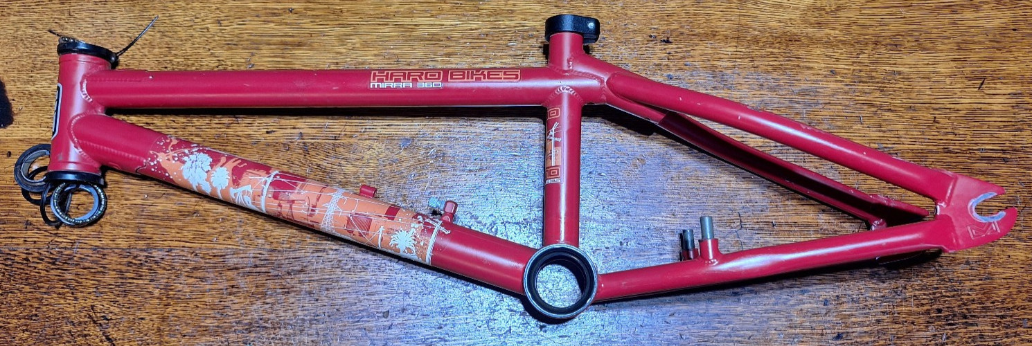 Vintage 2006 Haro Dave Mirra 360 16 Inch BMX BIke Frame, Pit Bike