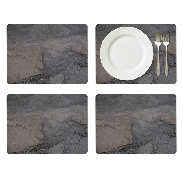 Pimpernel Midnight Slate Collection Placemats, Set of 4 – (15.7 Pimpernel Midnight Slate Collection Placemats, Set of 4 – (15.7