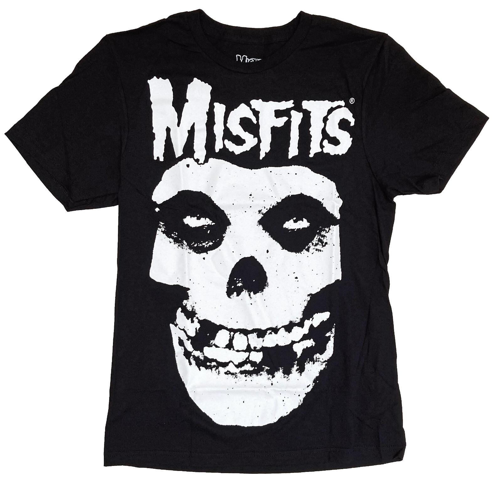Misfits Rock Band Classic Skull Logo Men's Black T-Shirt New