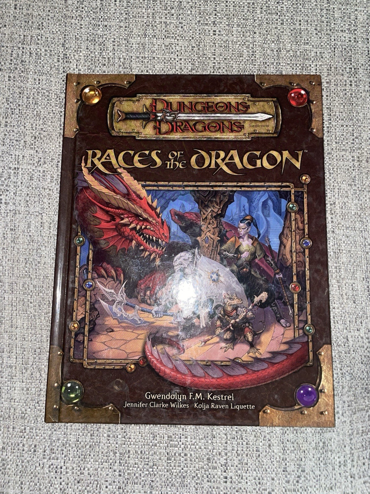 Dungeons & Dragons Races of the Dragon D&D 3.5 Hardcover 2006 First Printing