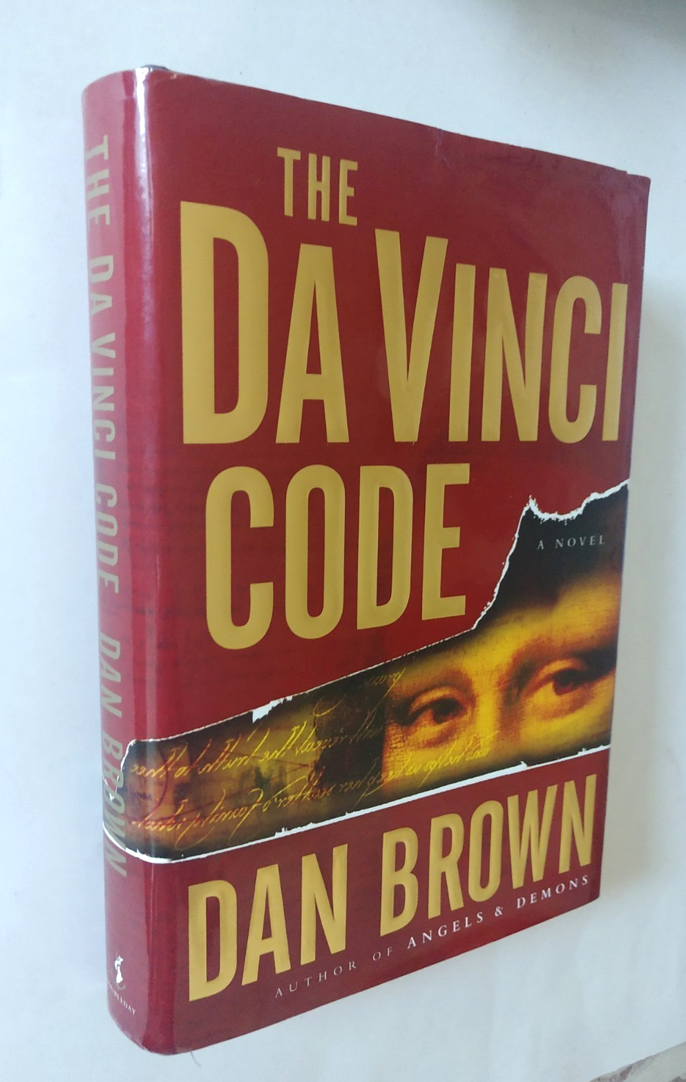 The Da Vinci Code 1st EDITION book w/ Skitoma & Lyon Print Error-Dan Brown 2003