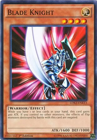 Yugioh Blade Knight 1st Edition Common LDK2-ENK13 NM