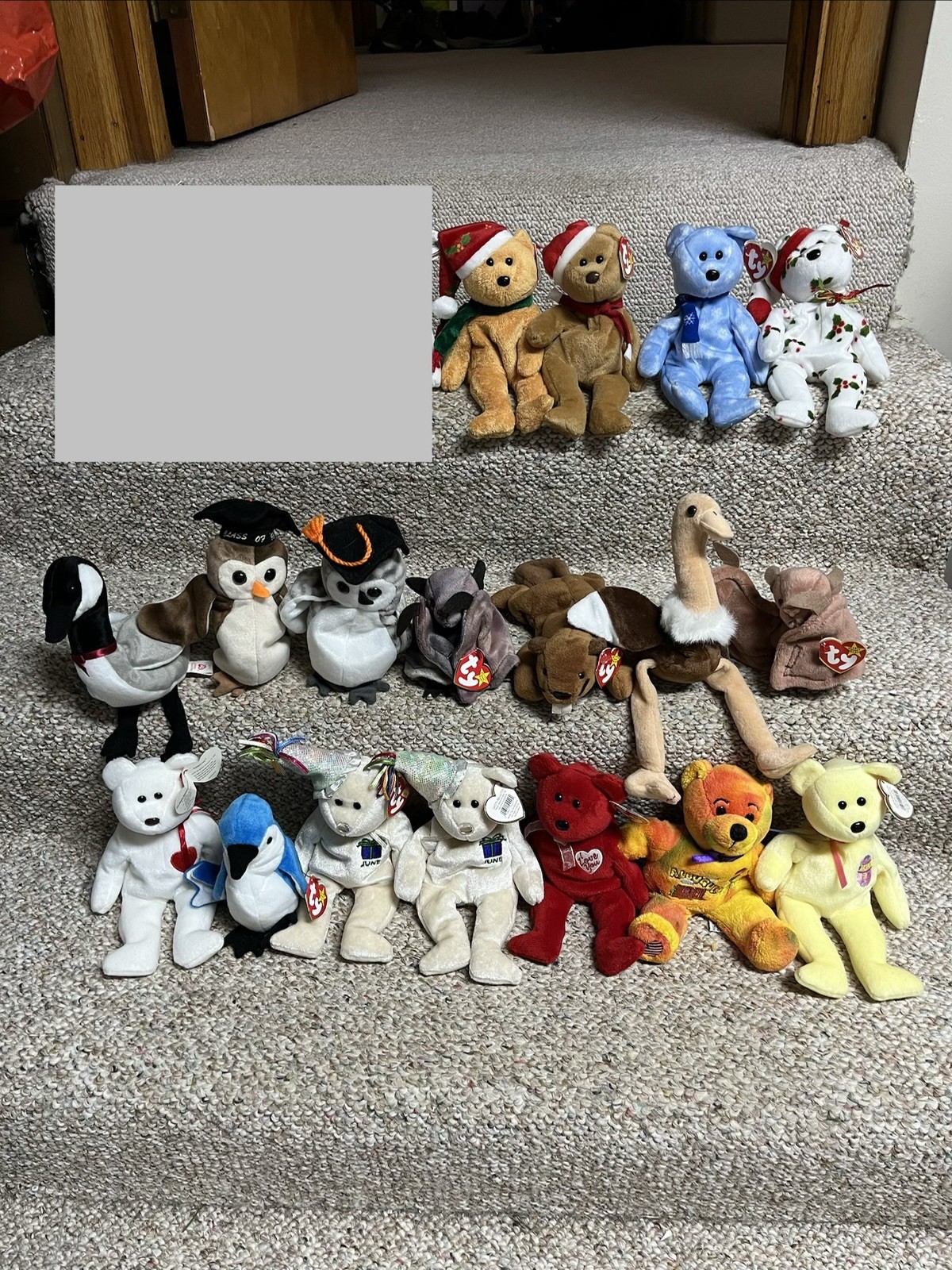 18 New Vtg Ty Beanie Babies Hang Tags Various Some Doubles Rare Retired 18 New Vtg Ty Beanie Babies Hang Tags Various Some Doubles Rare Retired