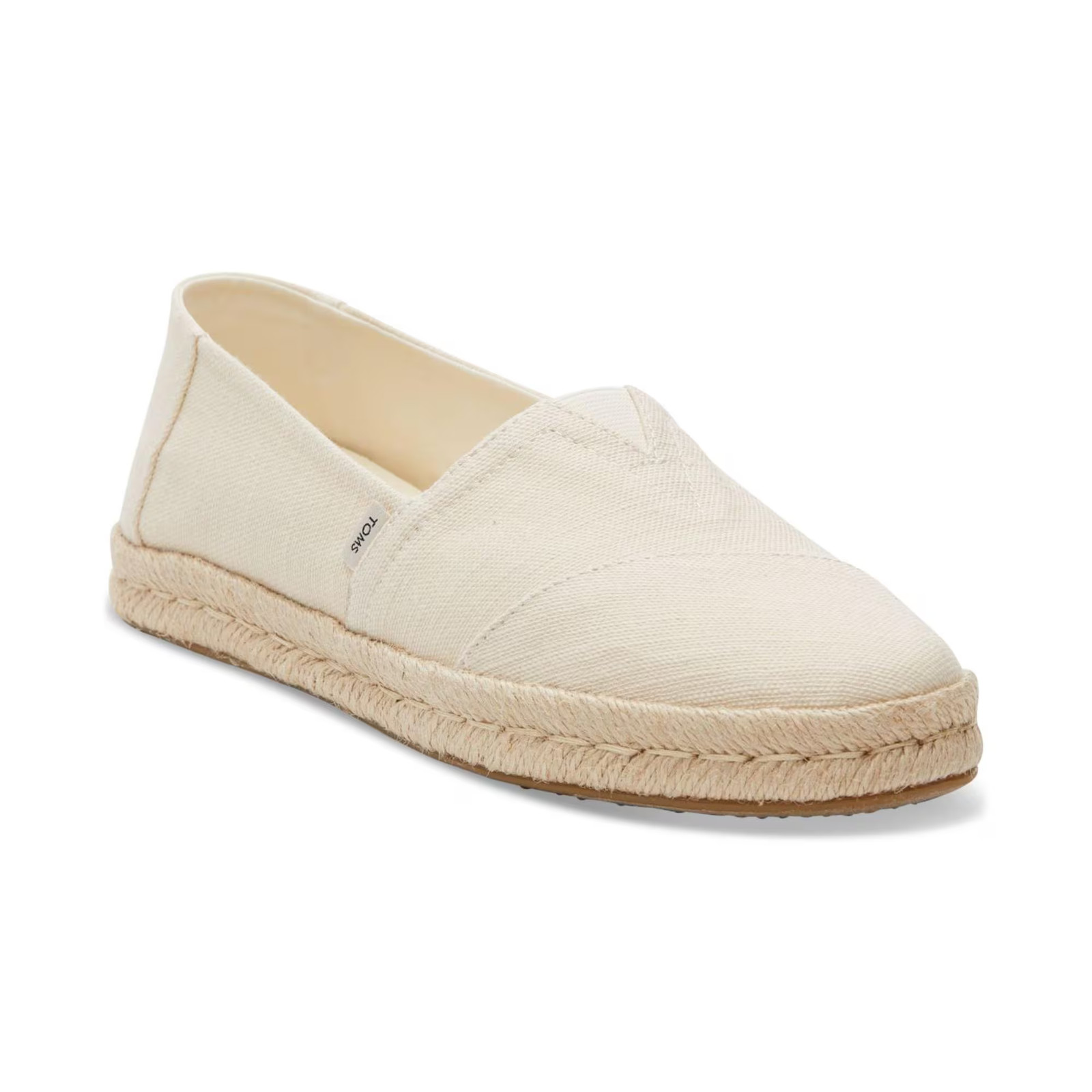 Women\'s TOMS Alpargata Rope 2.0 Espadrilles Slip-On Flats Natural