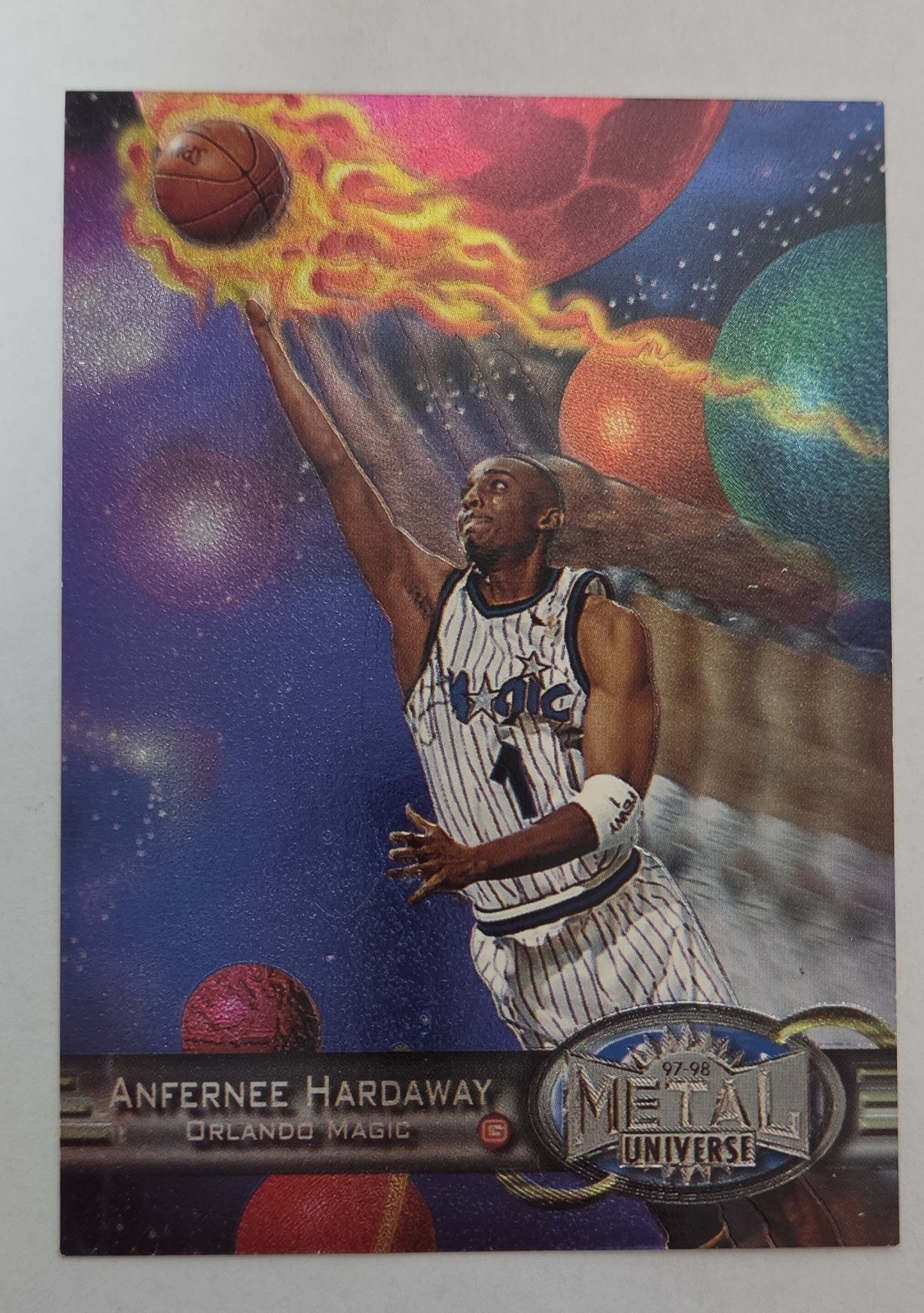 1997-98 Metal Universe - Anfernee Hardaway #45