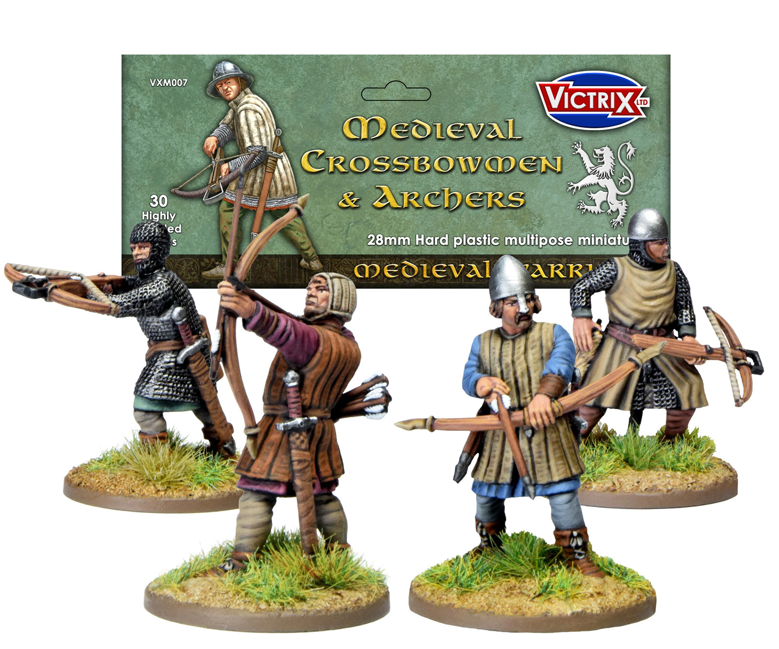 Victrix Miniatures 28mm Medieval Crossbowmen & Archers