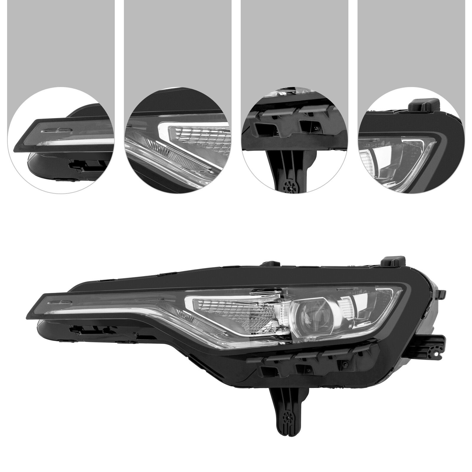 For 2019-2024 Chevrolet Camaro SS 1SS 2SS RS Full LED Headlight Lamp Left Side
