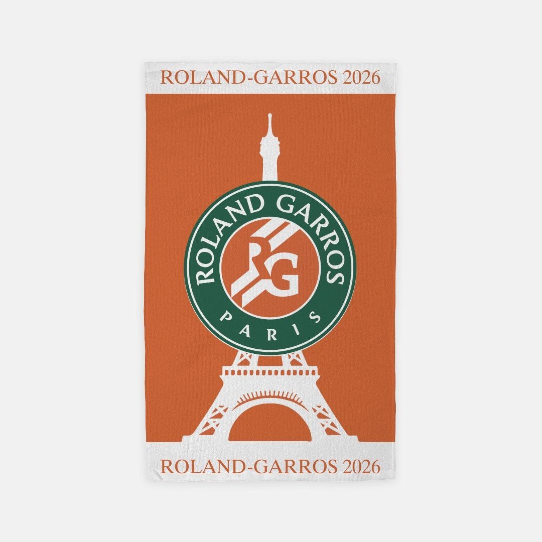 2026 French Open Roland Garros Hand Towel 15 2026 French Open Roland Garros Hand Towel 15