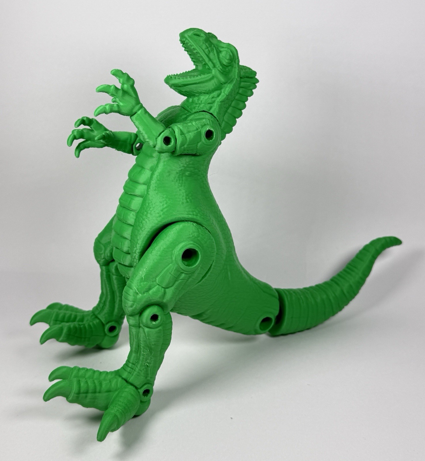 Vintage Aurora Model-Style 8” Allosaurus Assembled Look Toy Figure