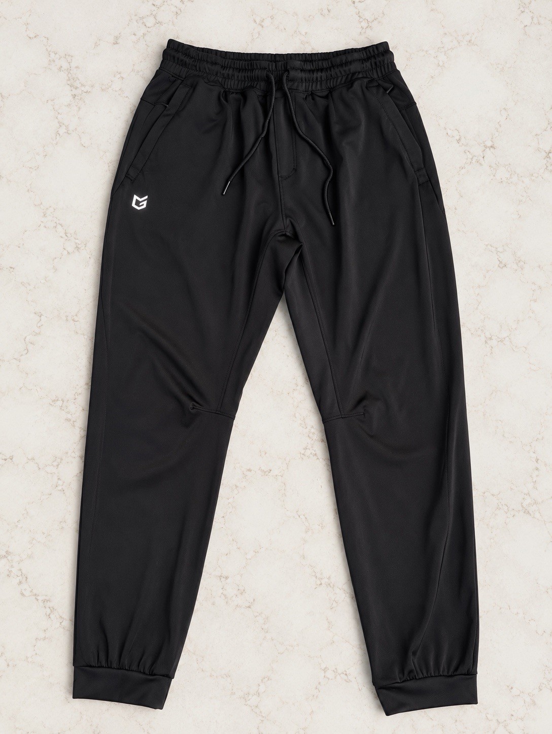Gymshark Women’s Black Performance Joggers Medium Tapered Athletic Pants