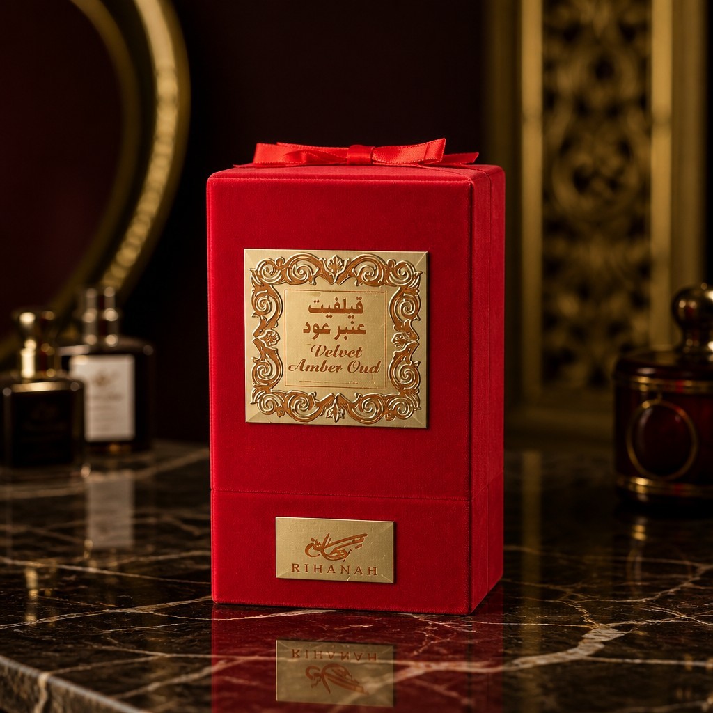 Rihannah Velvet Amber Oud Eau de Parfum EDP Natural Spray 100 ml