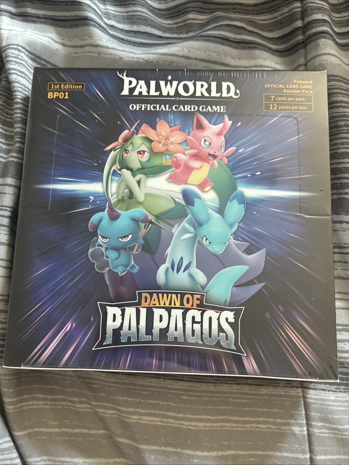 Palworld TCG: Dawn of Palpagos Booster Box 1st Edition English Sealed Error