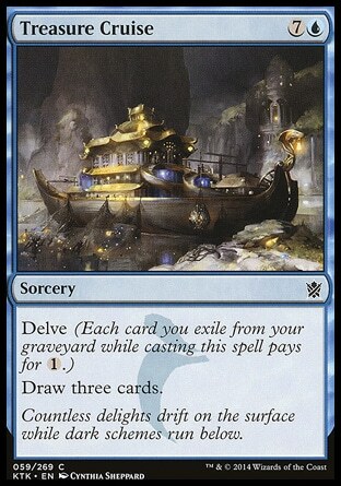 Magic the Gathering MTG Treasure Cruise (59) Khans of Tarkir LP Magic the Gathering MTG Treasure Cruise (59) Khans of Tarkir LP