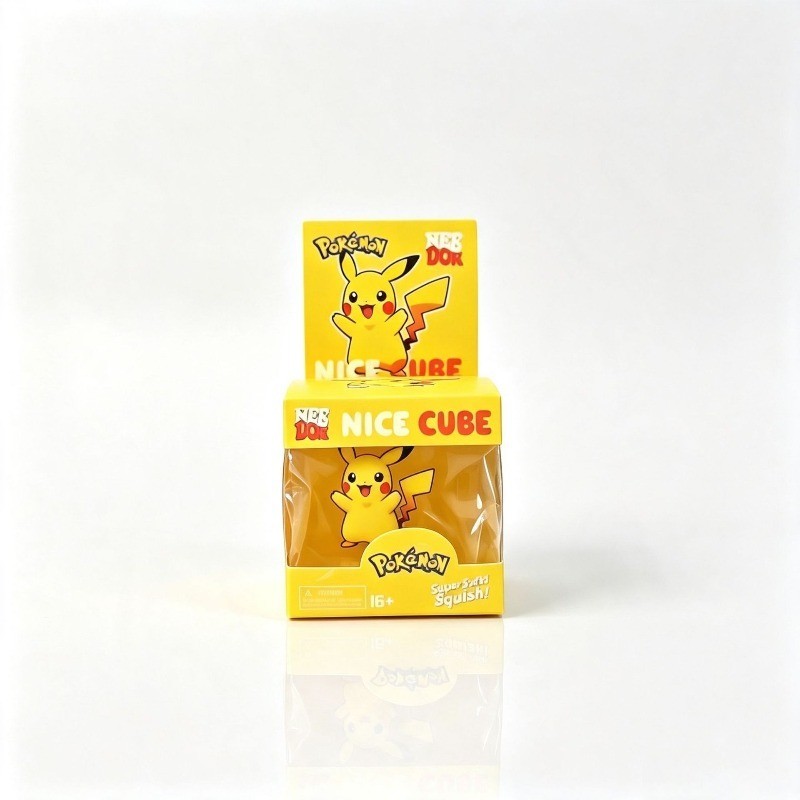 Nee Doh Pokemon Nice Cube Stress Relief Squishy Kawaii