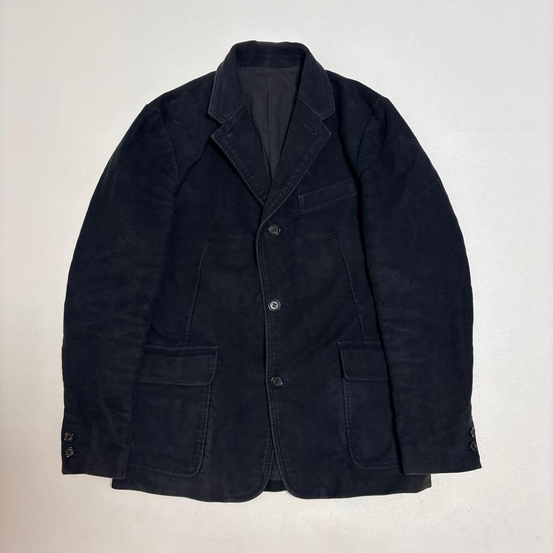 PHIGVEL Moleskin Tailored Jacket Black Size 36