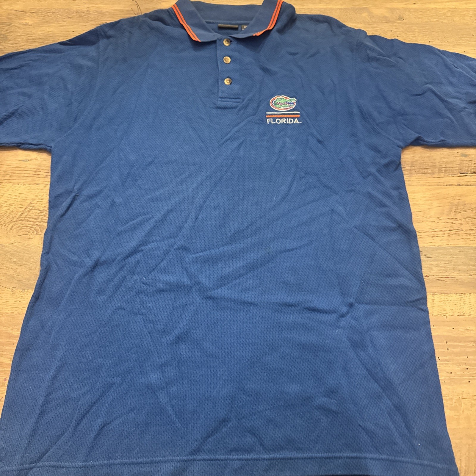 VTG Pro Edge NCAA Florida Gators Polo Shirt Men’s Size Large