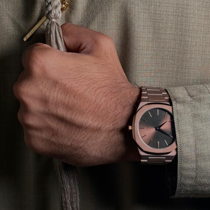 D1 Milano Chocolate Ultra Thin Bracelet Watch 40mm - D1-UTBJ10