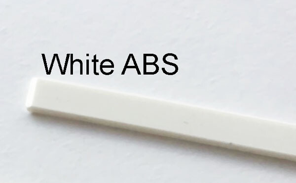 Thick ABS Plastic Binding Guitar Mandolin Luthier - White Ivory Black Tortoise