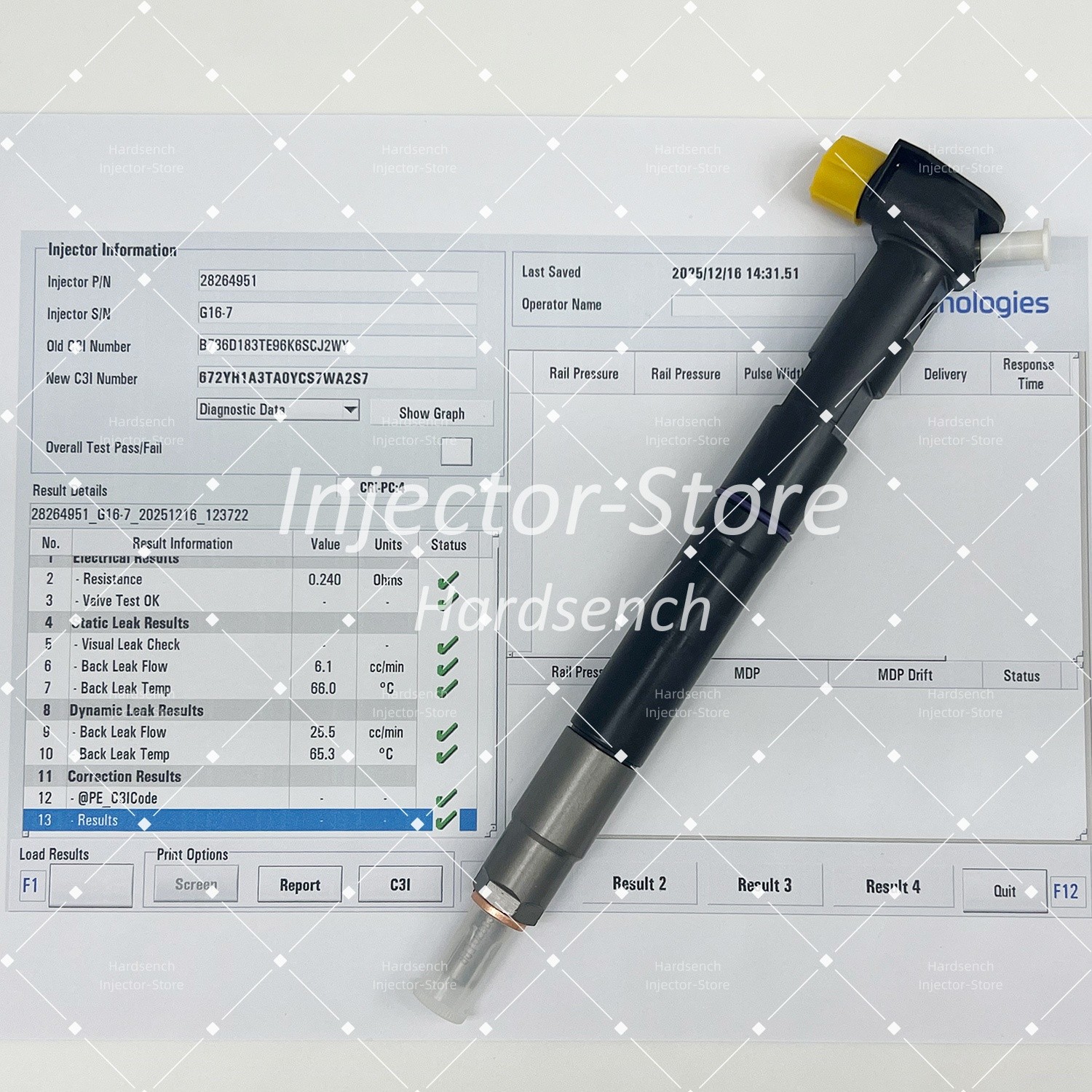 28264951 25183186 Fuel Injector for Chevrolet Captiva OPEL Vauxhall 25195089