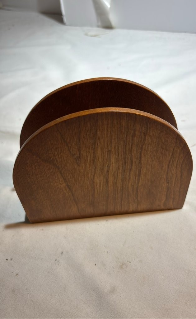 Vintage Wooden Napkin Holder Vintage Wooden Napkin Holder