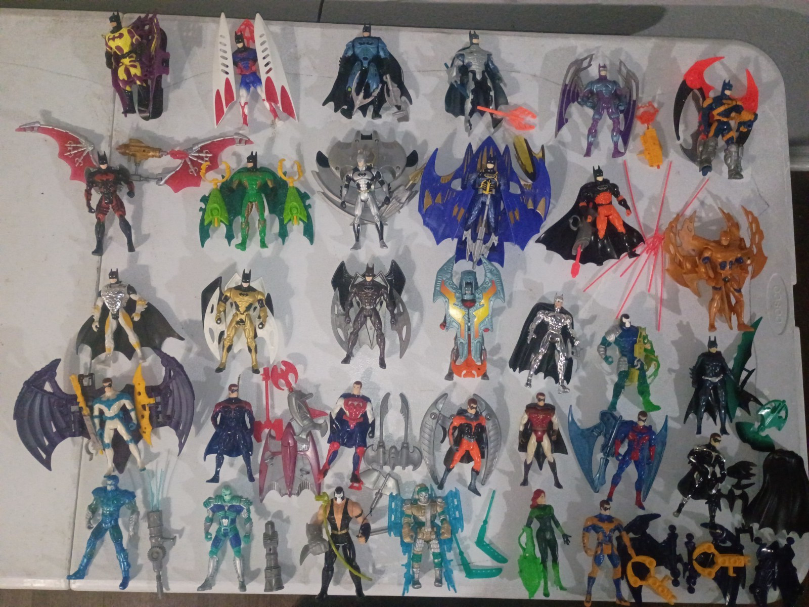 DC COMICS kenner 1997 Batman and Robin movie lot