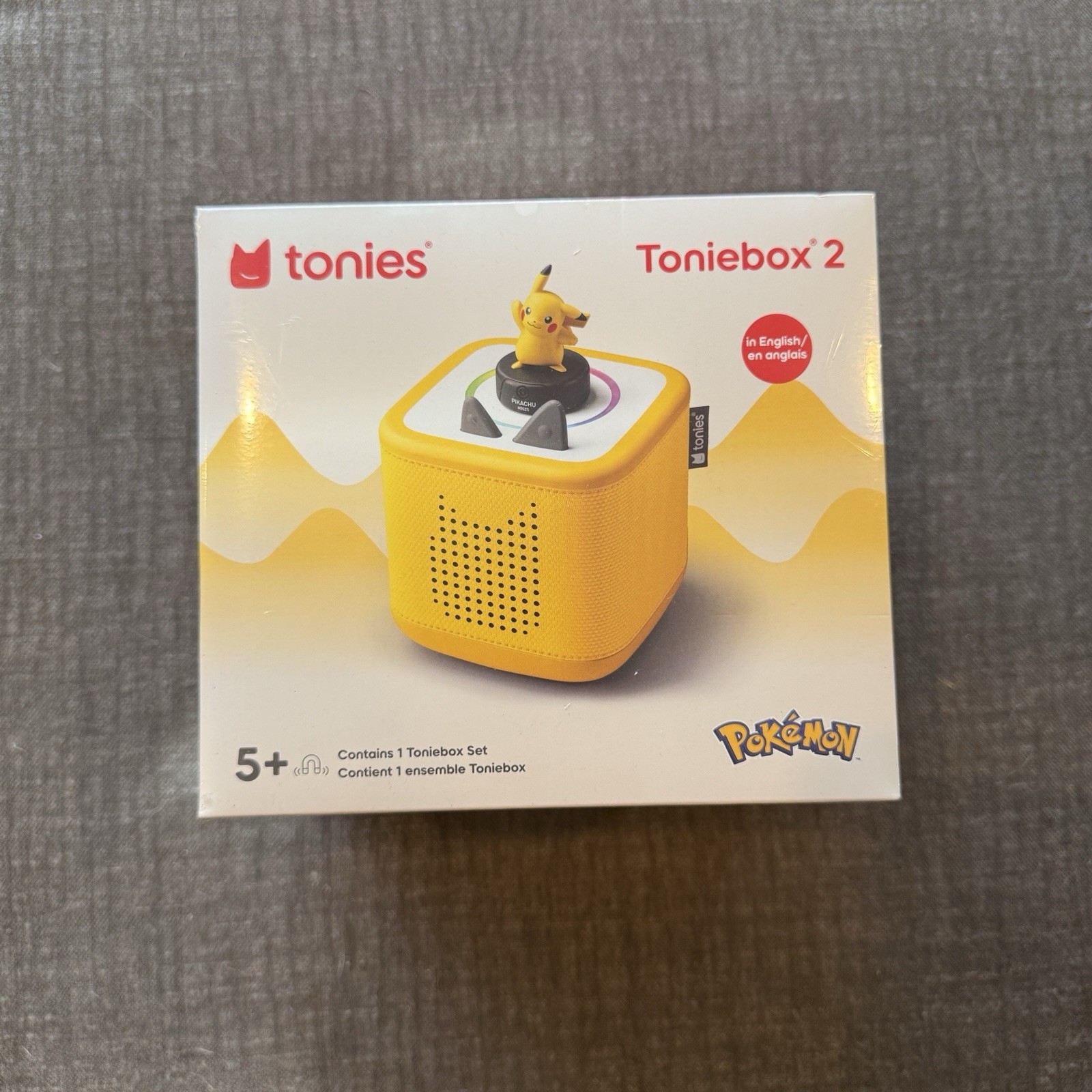 NEW Tonies x Pokemon Limited Edition Toniebox 2 Set Pikachu Tonie 2026 Pokémon