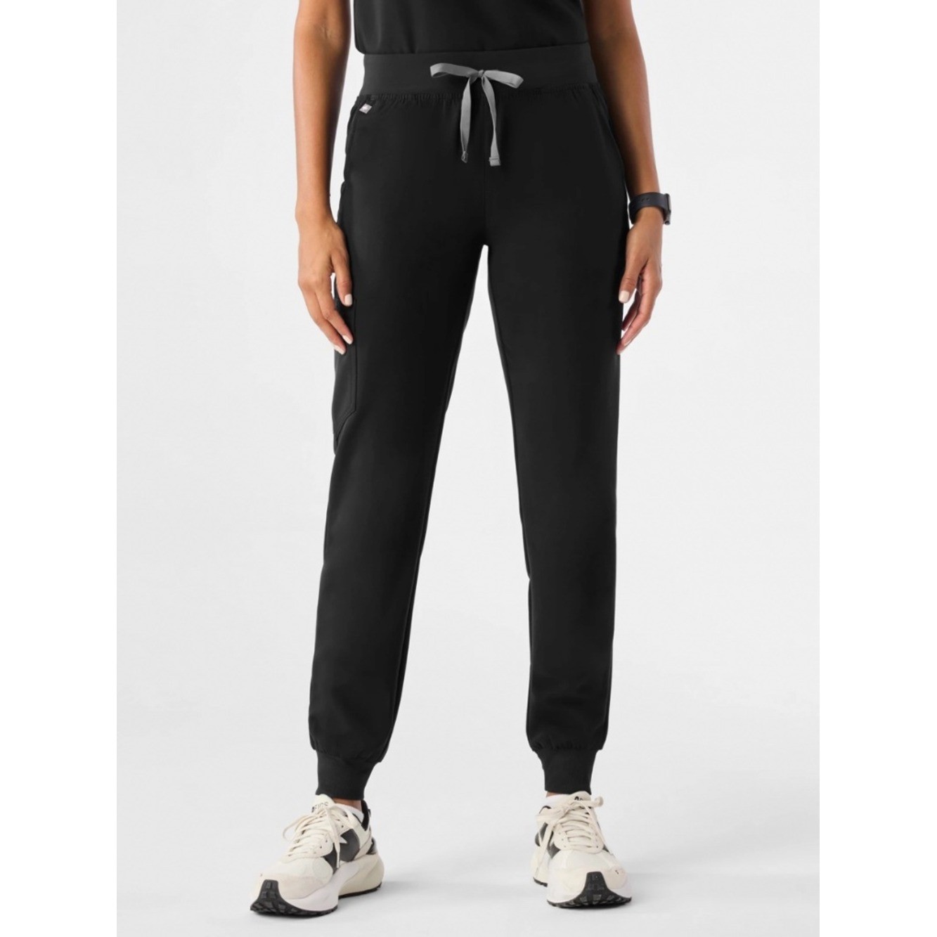 FIGS Zamora Jogger Scrub Pant In Black Women's Small