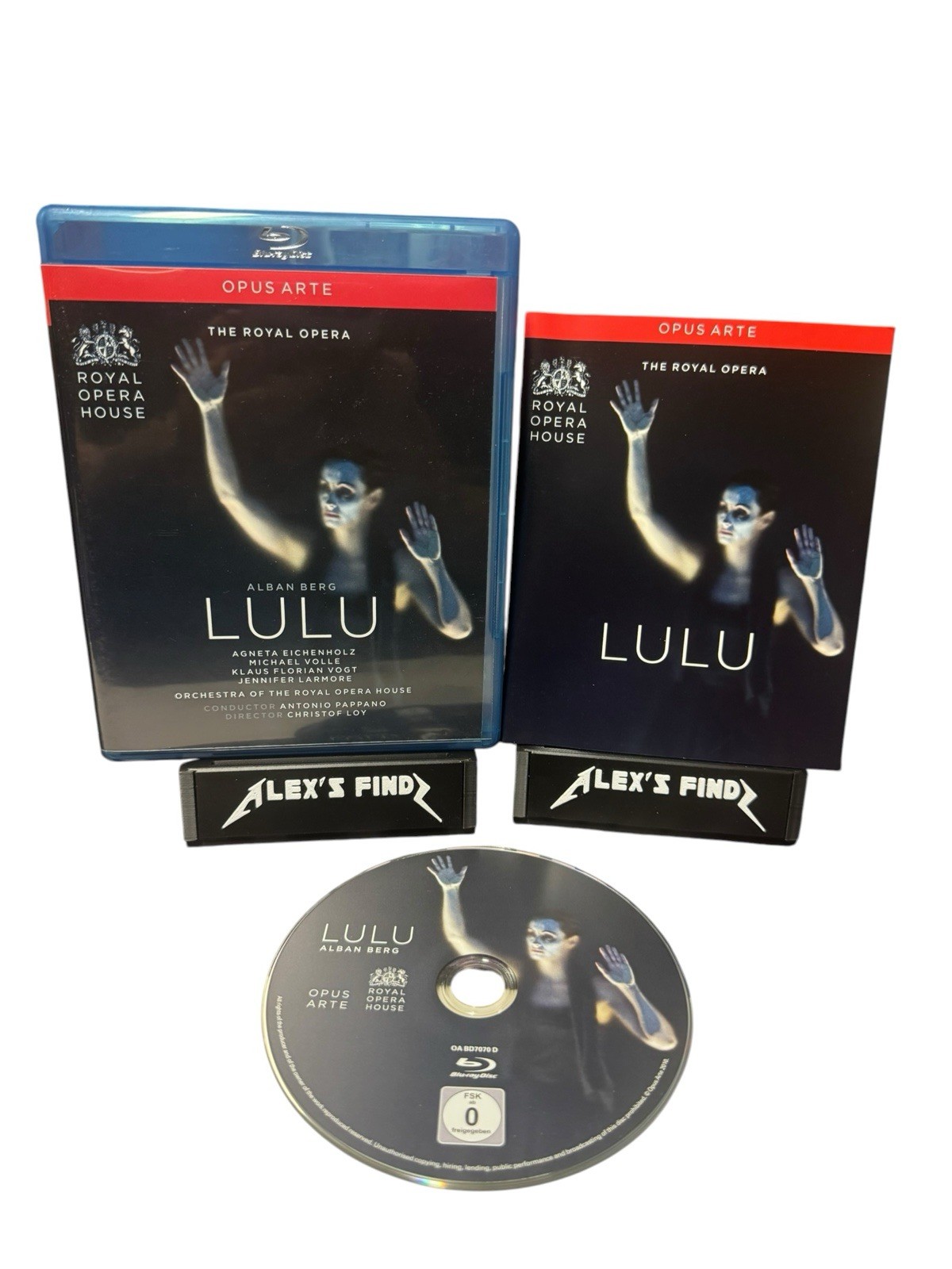 ALBAN BERG: Lulu (Opus Arte Blu-ray) Agneta Eichenholz, Michael Volle  Pappano