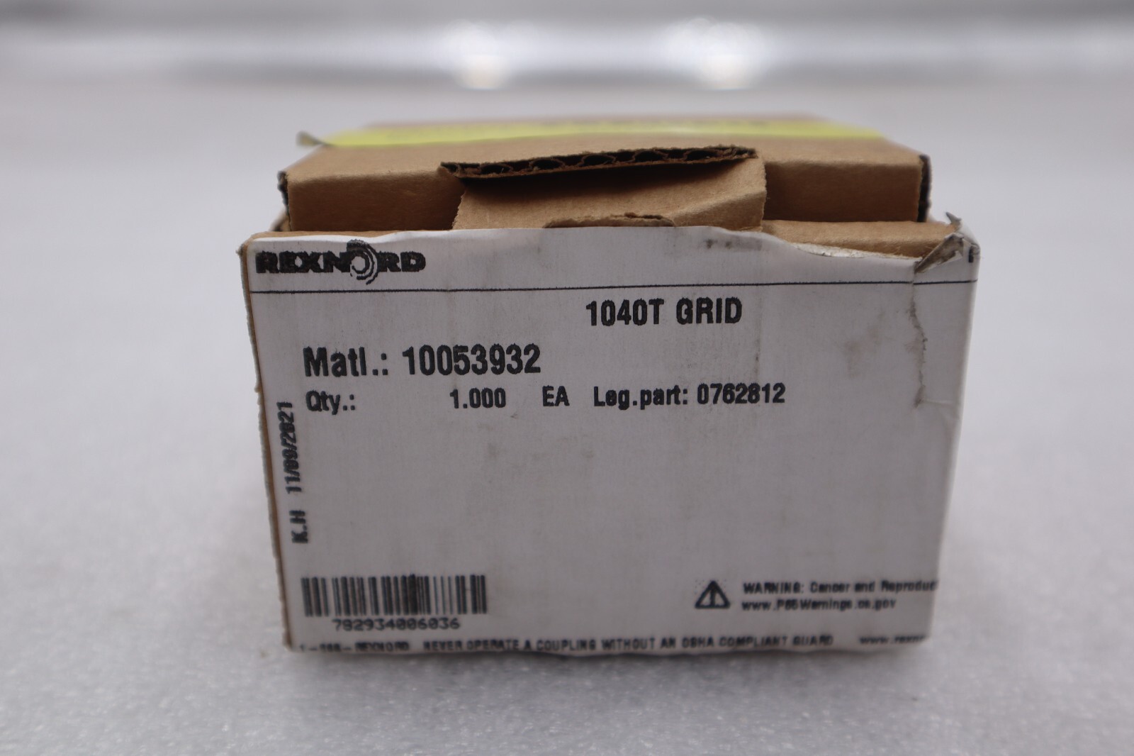 REXNORD 1040T GRID COUPLING HUB STOCK #3445