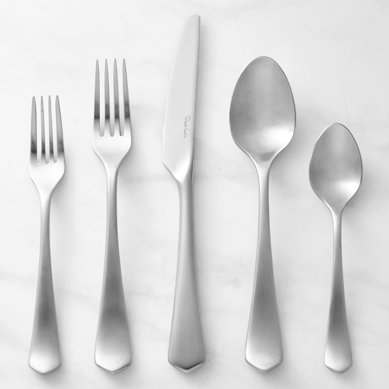 NEW Robert Welch Westbury Flatware Sets Satin 20-Piece