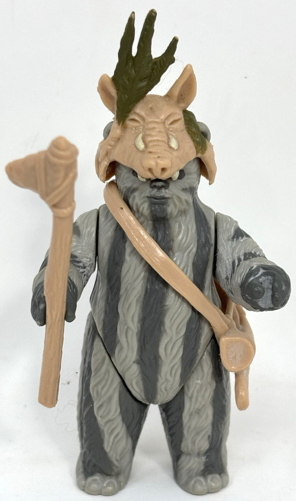 Vintage 1984 Star Wars Teebo Ewok Action Figure Complete Original /w Acessories Vintage 1984 Star Wars Teebo Ewok Action Figure Complete Original /w Acessories