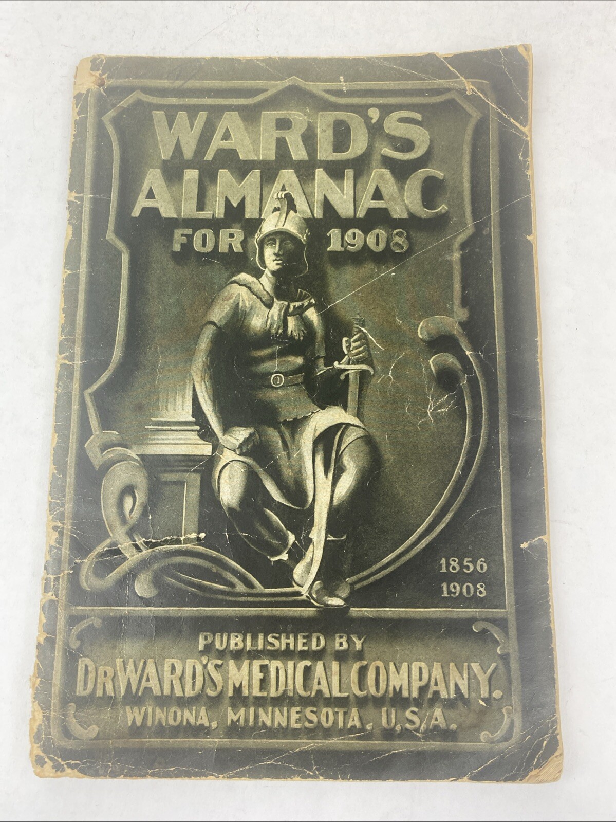 Ward’s Almanac For 1908 published By Dr Ward’s Medical Co. Winona MN booklet vtg Ward’s Almanac For 1908 published By Dr Ward’s Medical Co. Winona MN booklet vtg