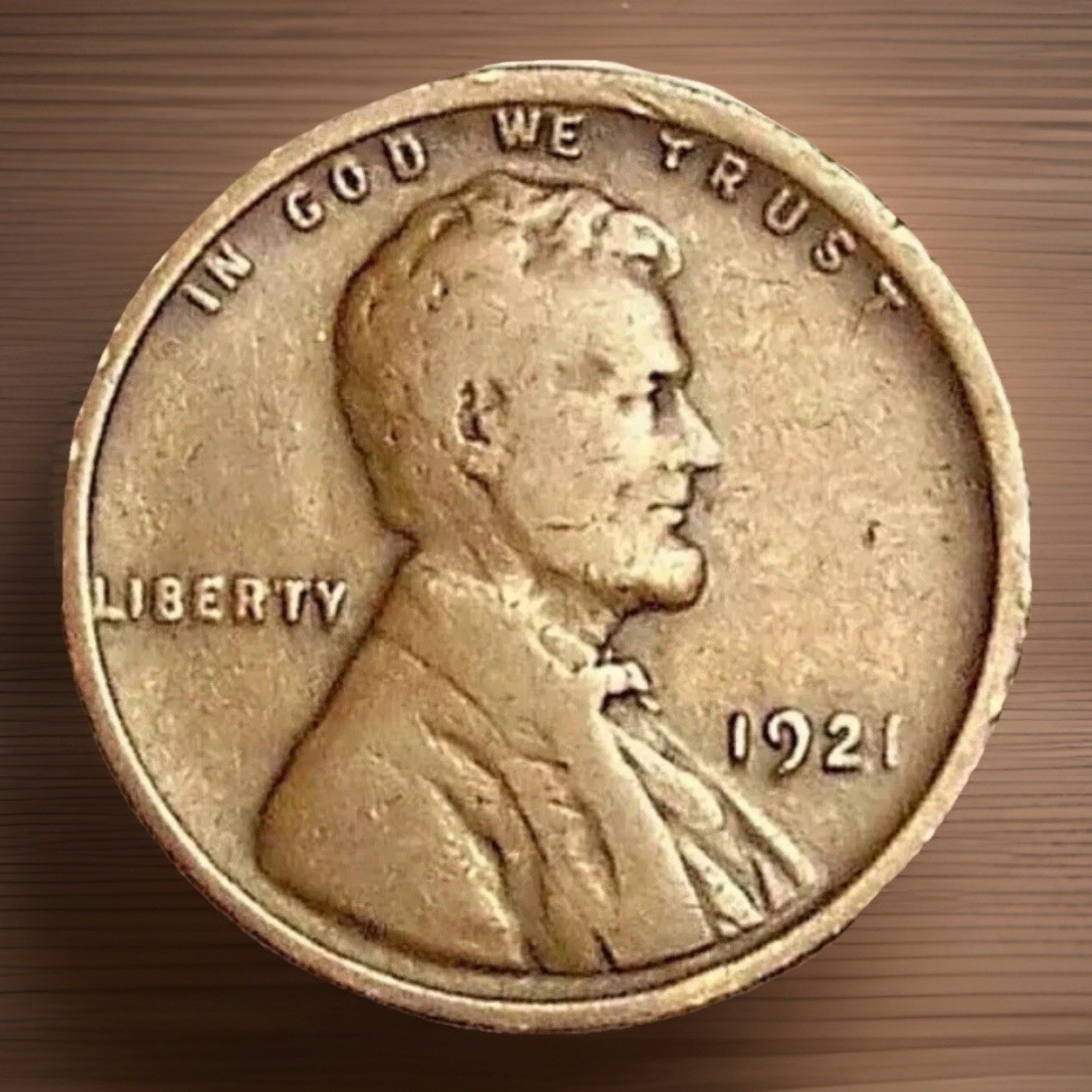 1921-P Lincoln Wheat Cent “Best Value on eBay\