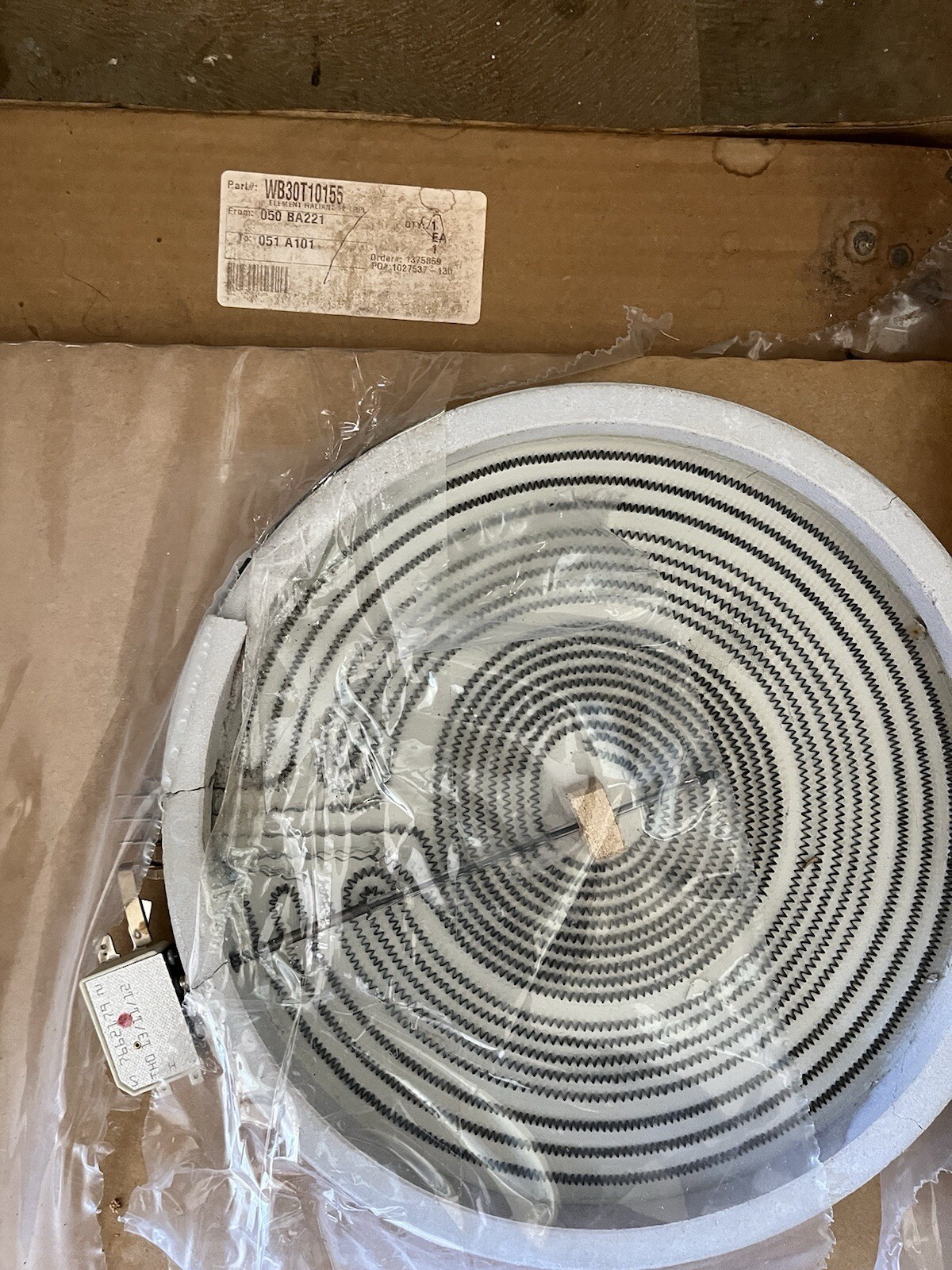 Wb30t0155 Open Box Slightly Damaged On The Edge ? All Element New New Installed Wb30t0155 Open Box Slightly Damaged On The Edge ? All Element New New Installed