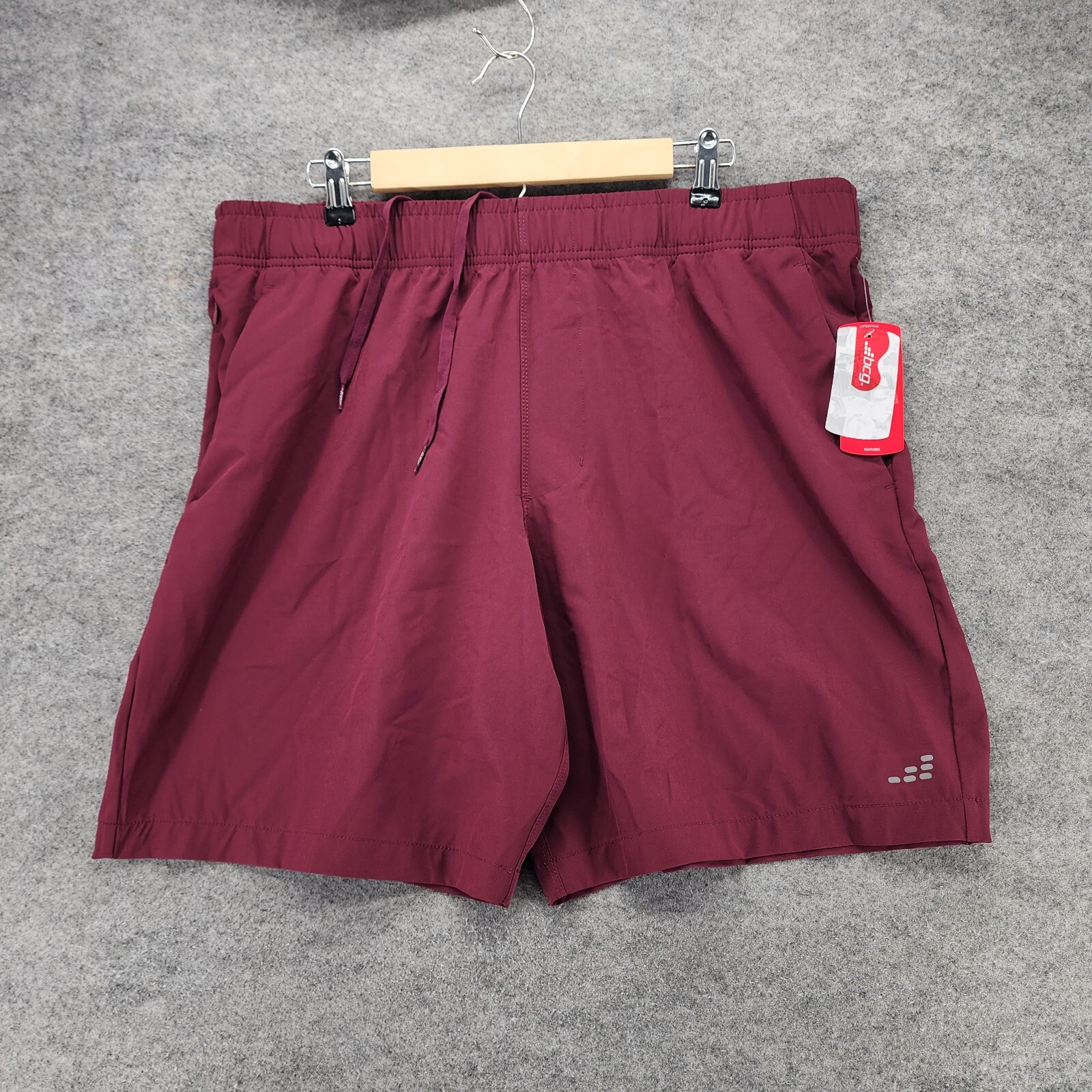 BCG Training Shorts Mens 2XL Athletic Red