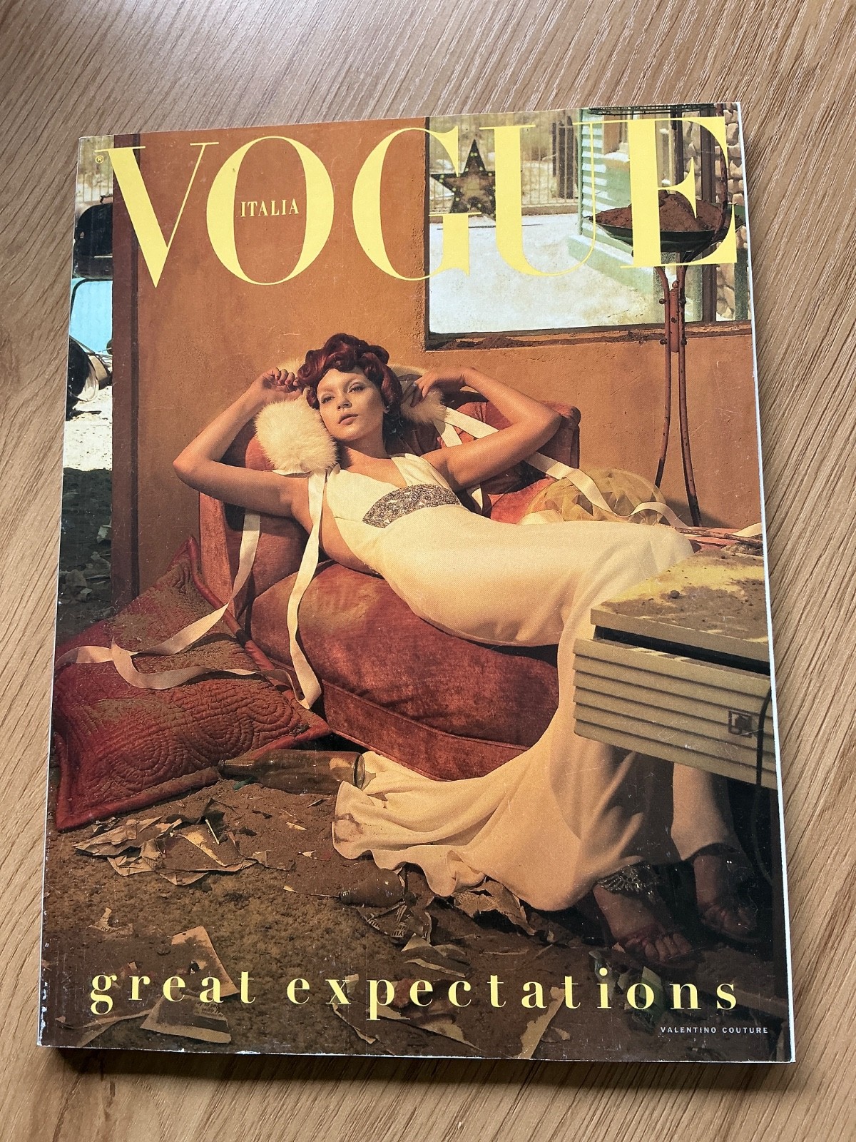 vogue italia mag September 2004 No 649 Elise Crombez Steven Meisel Daria Werbowy vogue italia mag September 2004 No 649 Elise Crombez Steven Meisel Daria Werbowy