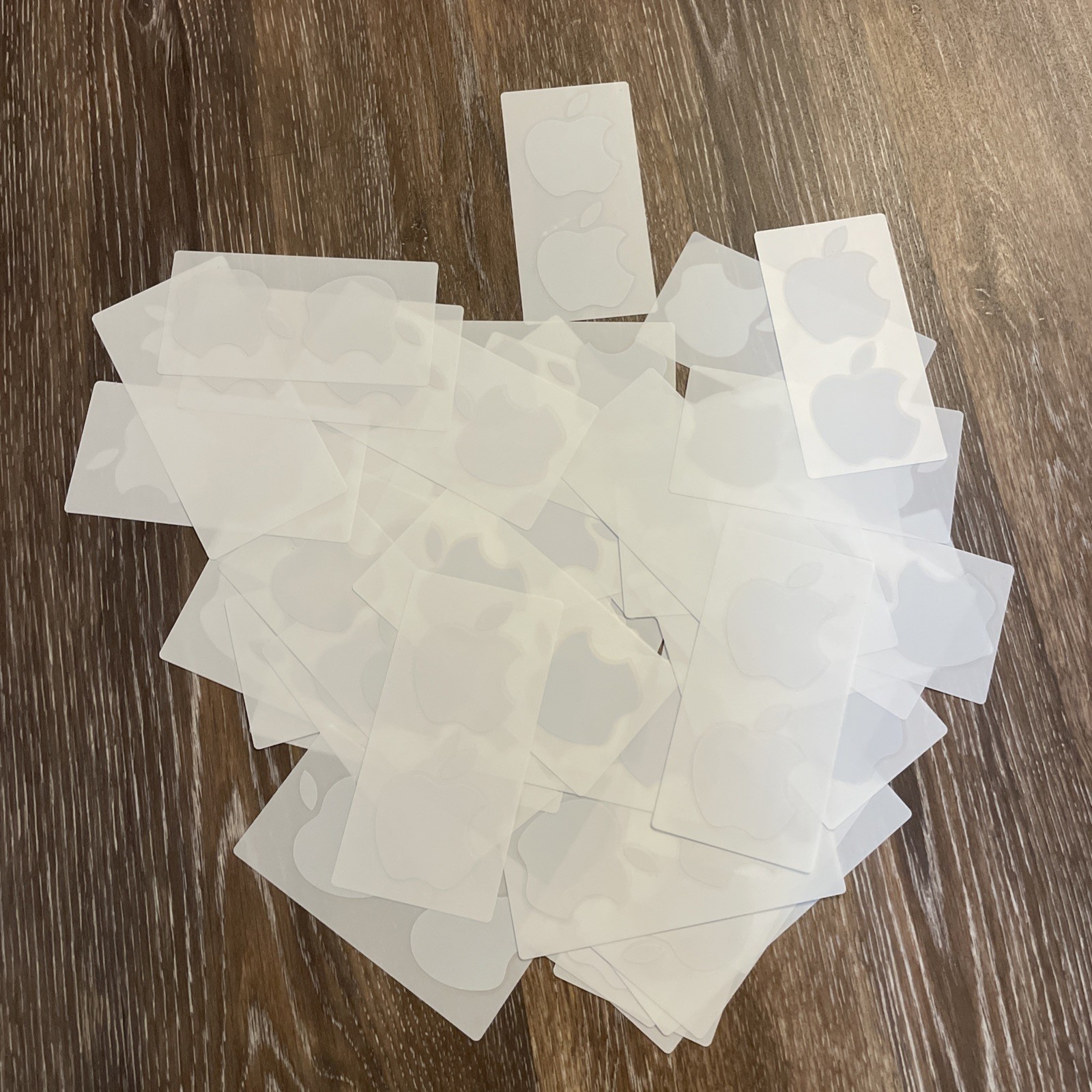 Lot 100pcs Authentic Apple White Logo Sticker Decals iPod iPad iPhone Stickers Lot 100pcs Authentic Apple White Logo Sticker Decals iPod iPad iPhone Stickers