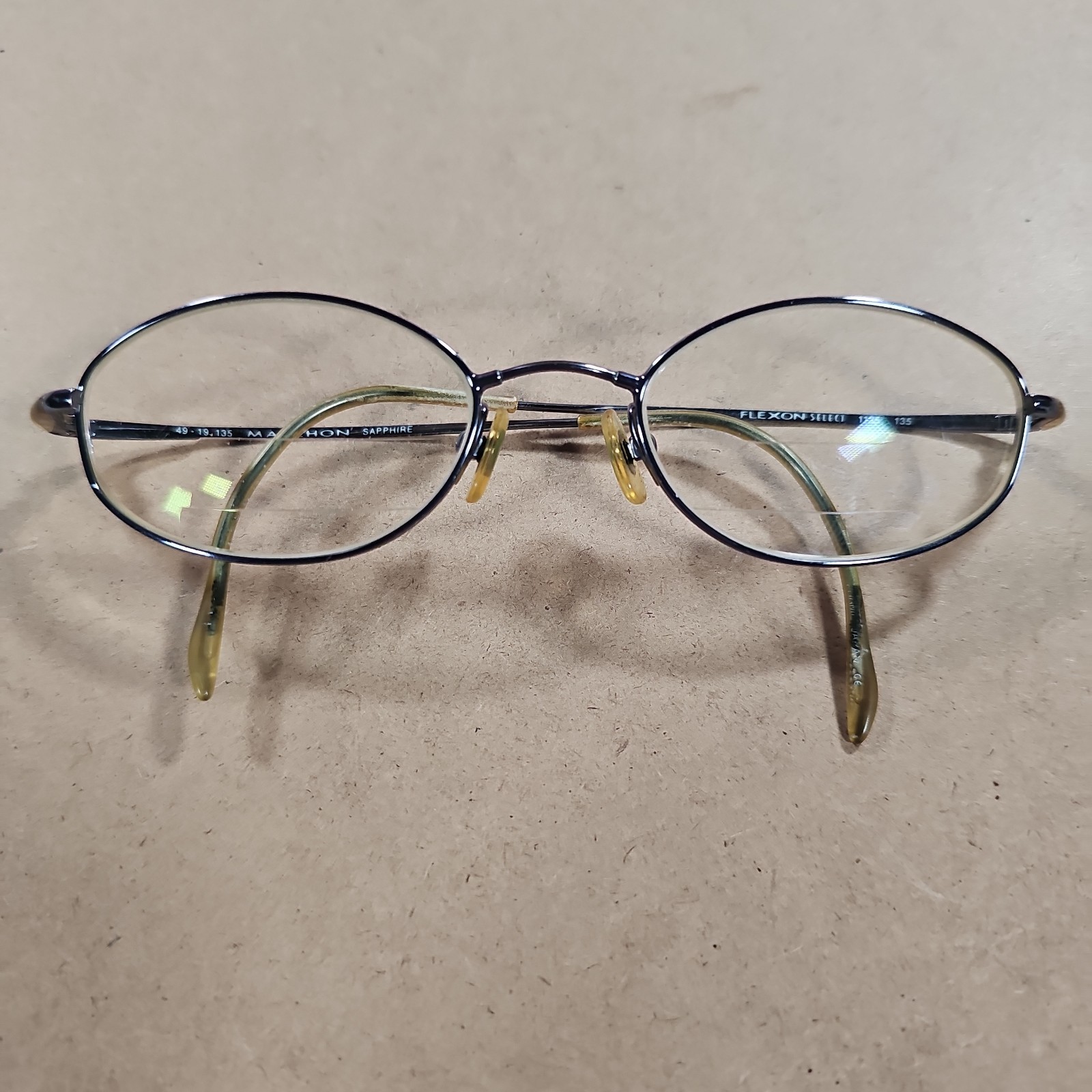 Flexon 1125 By Marchon 49[]19-135 Sapphire Eyeglasses Frames Only