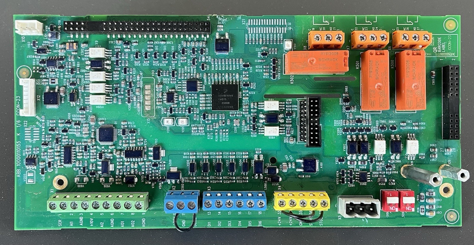 USED Processor PCB CARD ABB10000110155 CCON-23 Control Board FREE PRIORITY MAIL
