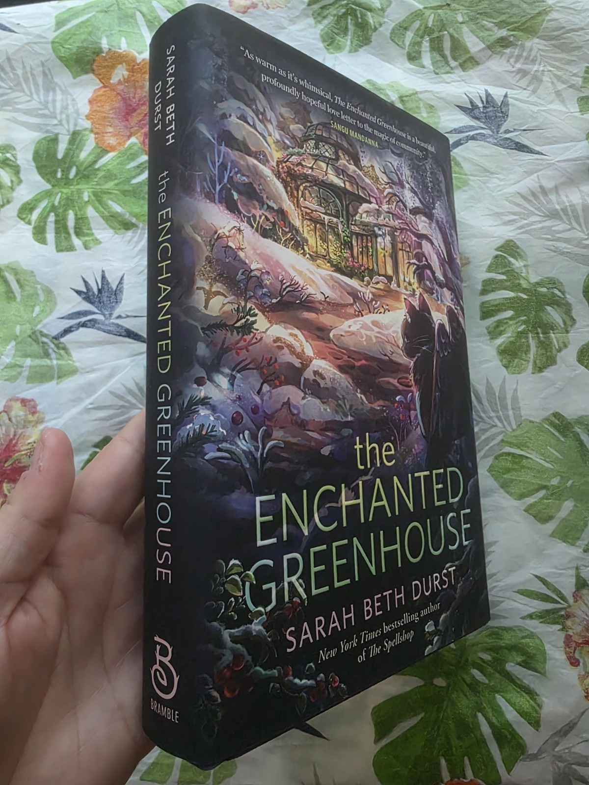 SIGNED The Enchanted Greenhouse Sarah Beth Durst 1st Sprayed Edges SIGNED The Enchanted Greenhouse Sarah Beth Durst 1st Sprayed Edges
