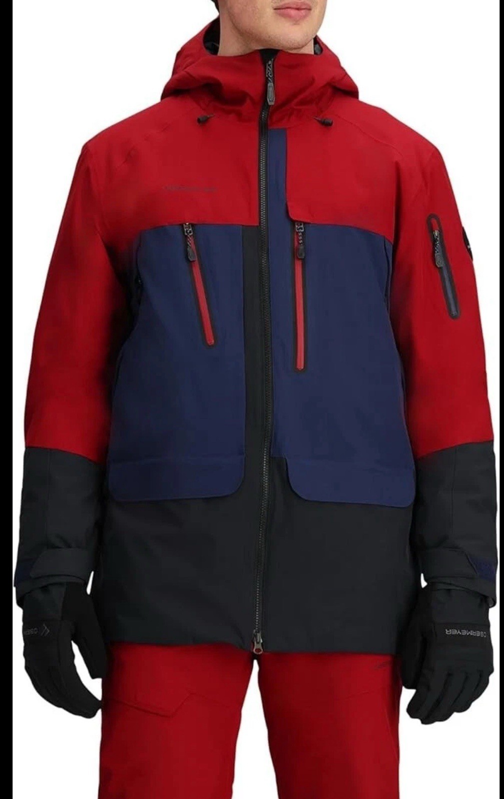 Obermeyer Cirque Jacket Rustic Red Men\'s Size S NWT 349$ MSRP Obermeyer Cirque Jacket Rustic Red Men\'s Size S NWT 349$ MSRP