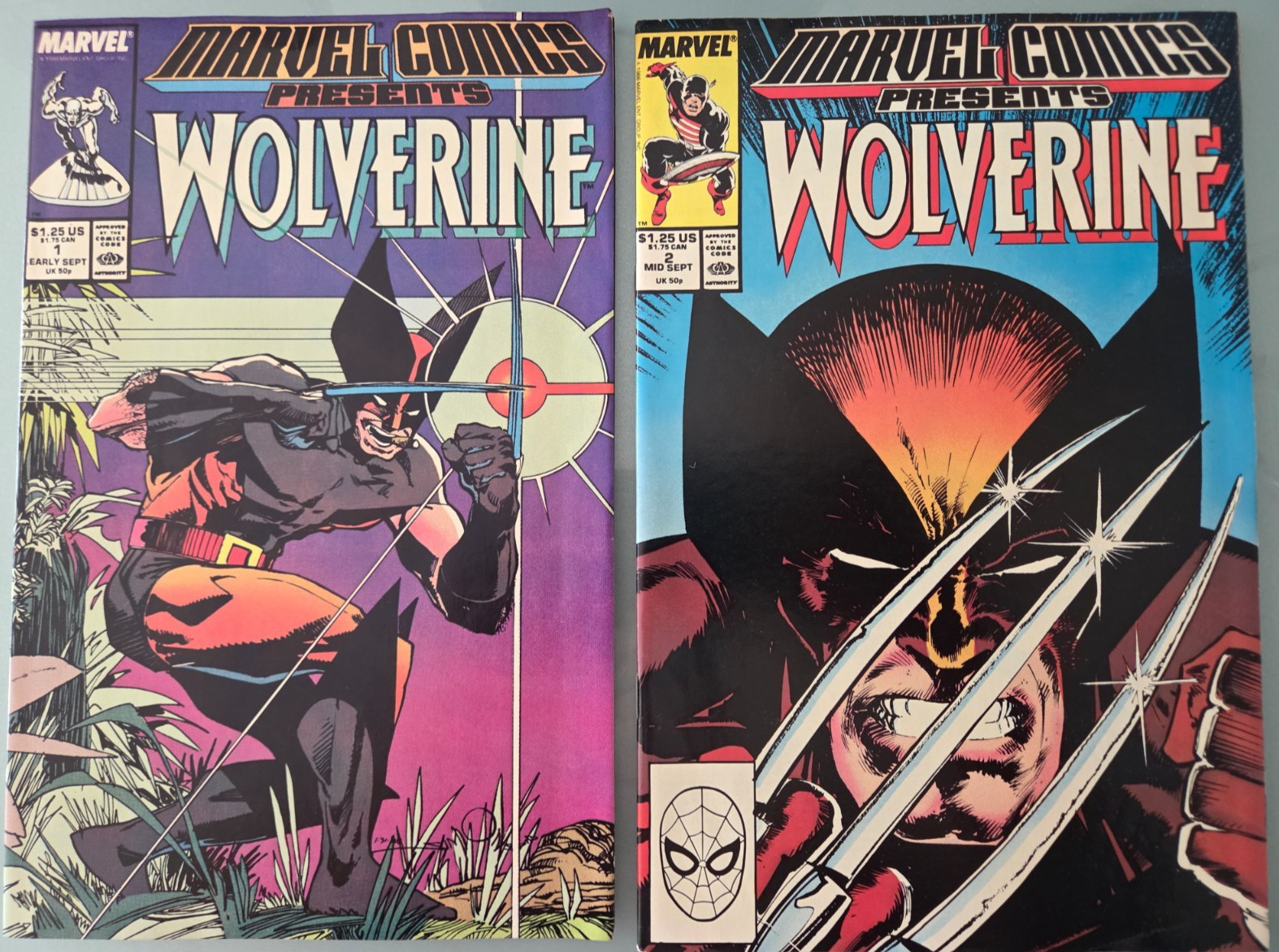 MARVEL COMICS PRESENTS SET OF 76 ISSUES (1988) WOLVERINE WEAPON X SAM KIETH