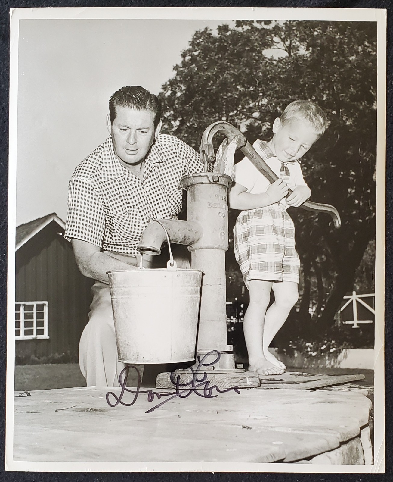 Don Defore Autograph 1950s Ozzie And Harriet  Hollywood 8x10 Photograph