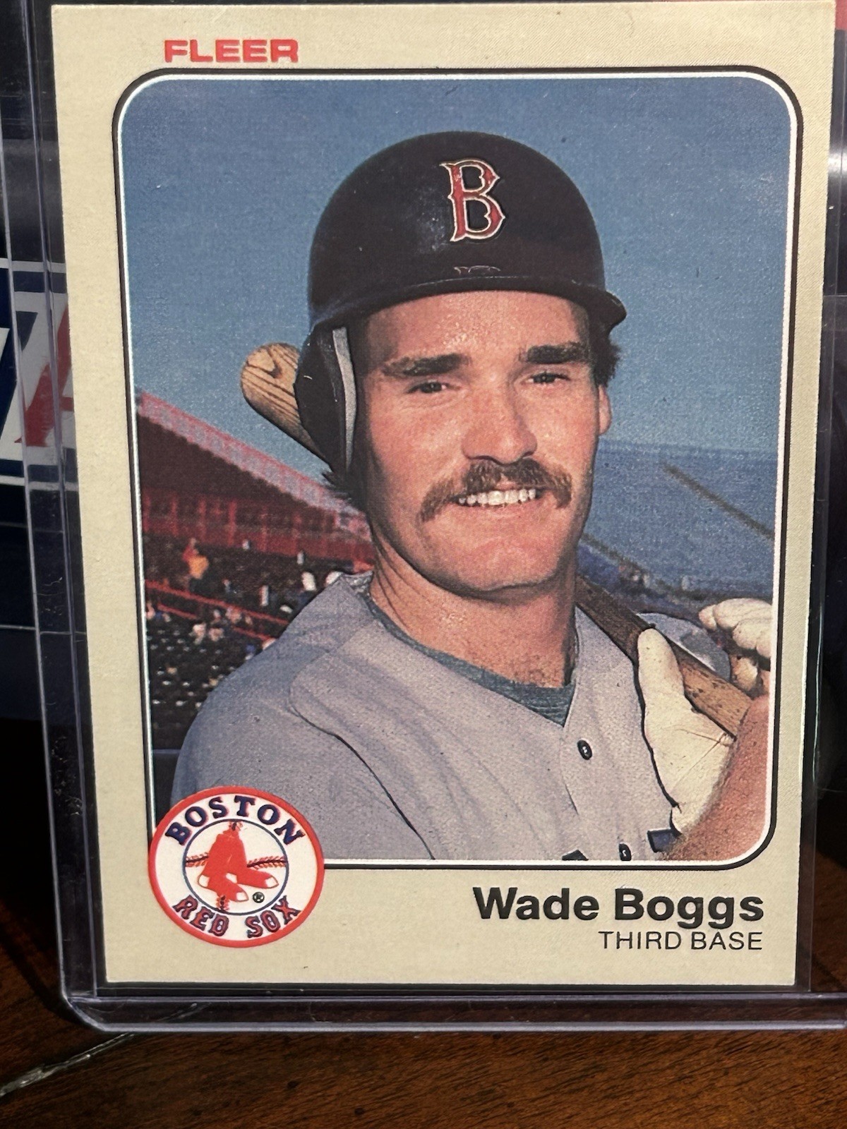 1983 Fleer Wade Boggs #179 RC Rookie Card Boston Red Sox HOF - Near Mint 1983 Fleer Wade Boggs #179 RC Rookie Card Boston Red Sox HOF - Near Mint