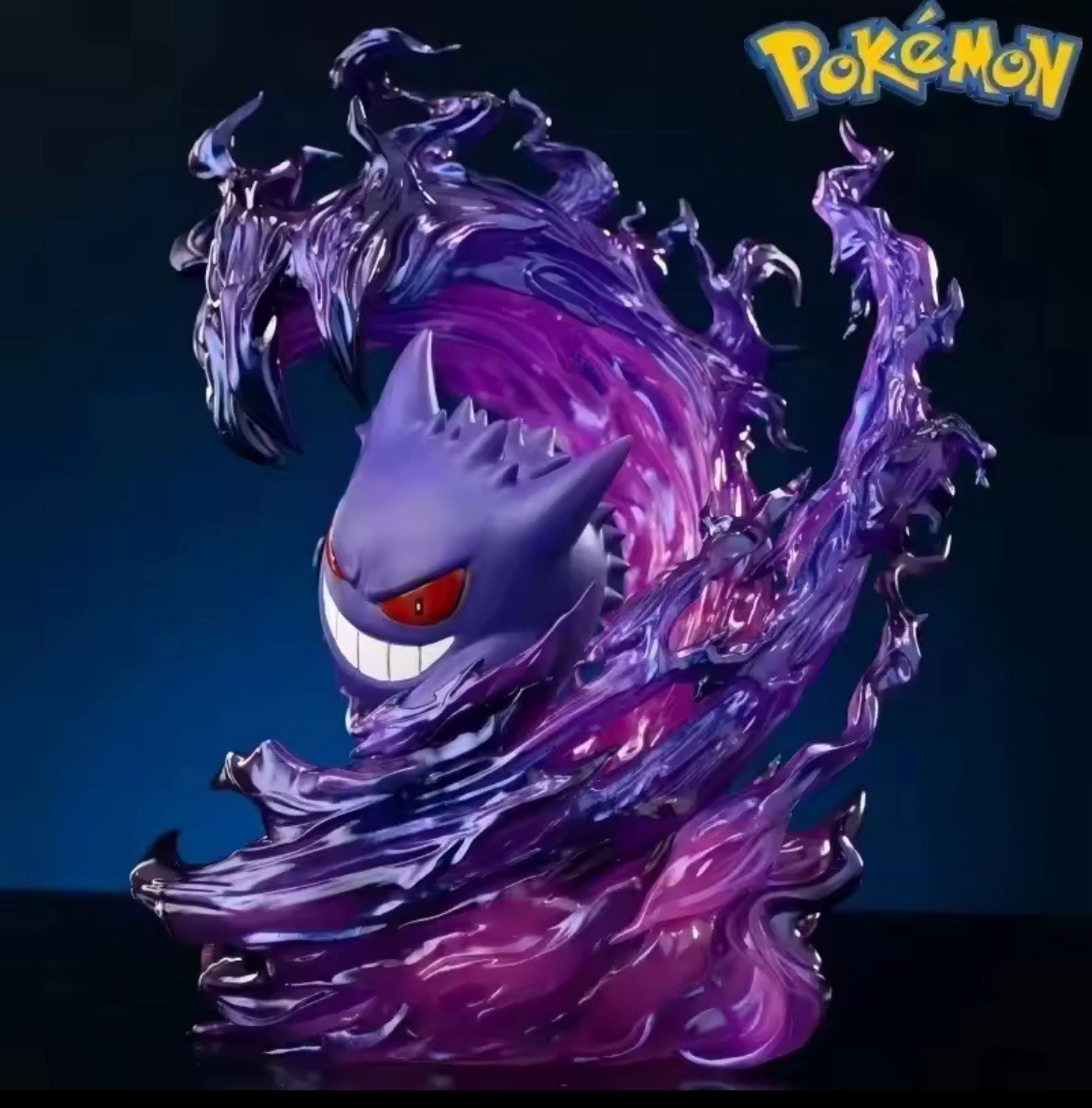 18-CM  Pokemon Anime Gengar Ghost Claw Action Figure Game PVC Statue